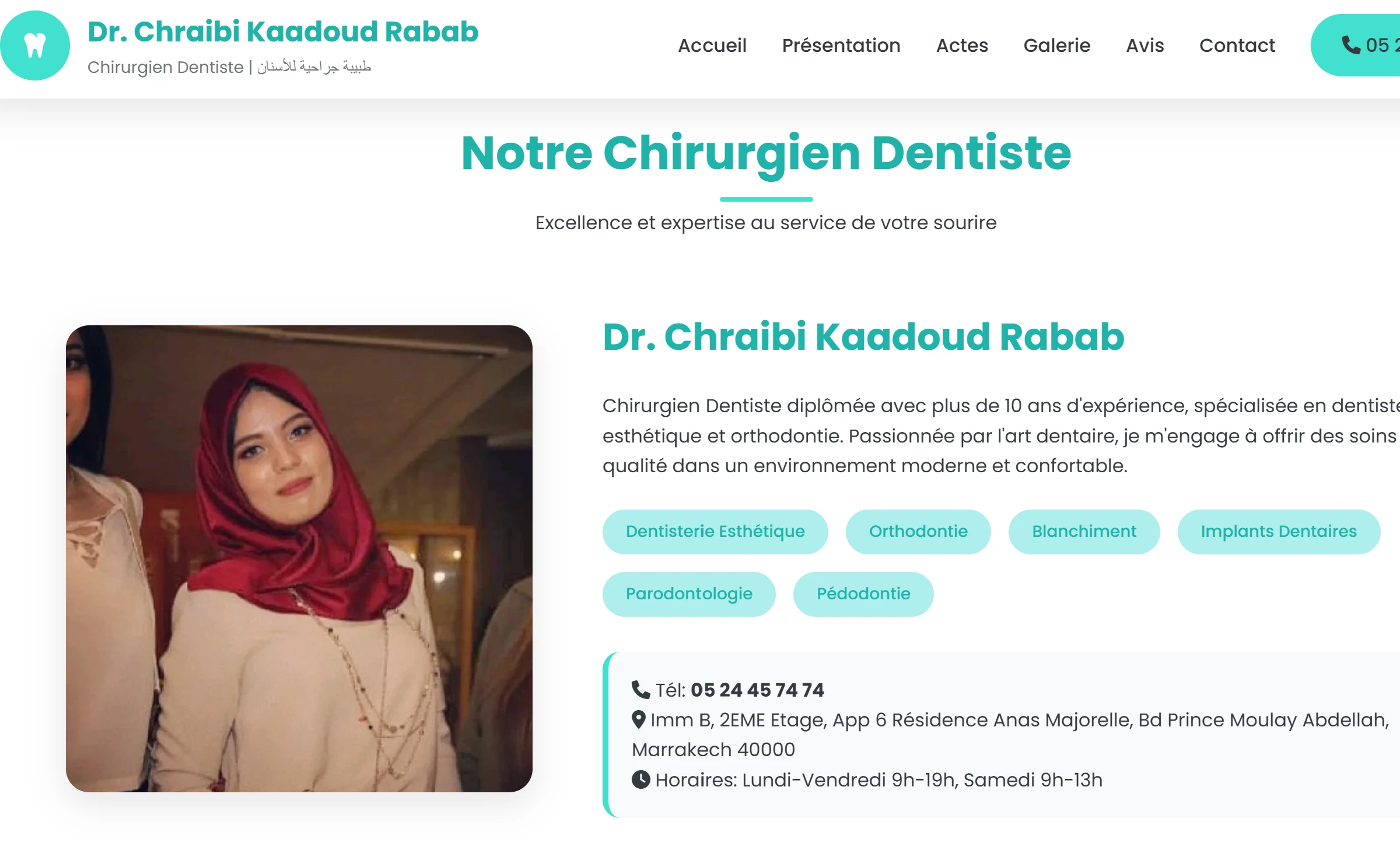 Dr Chraibi Kaadoud Rabab